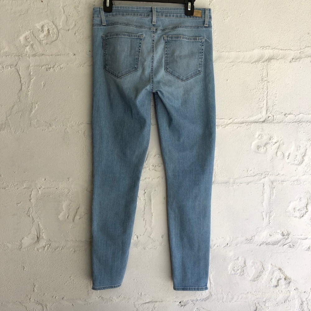 PAIGE  skinny zipper Jeans sz 30 - Picture 8 of 8